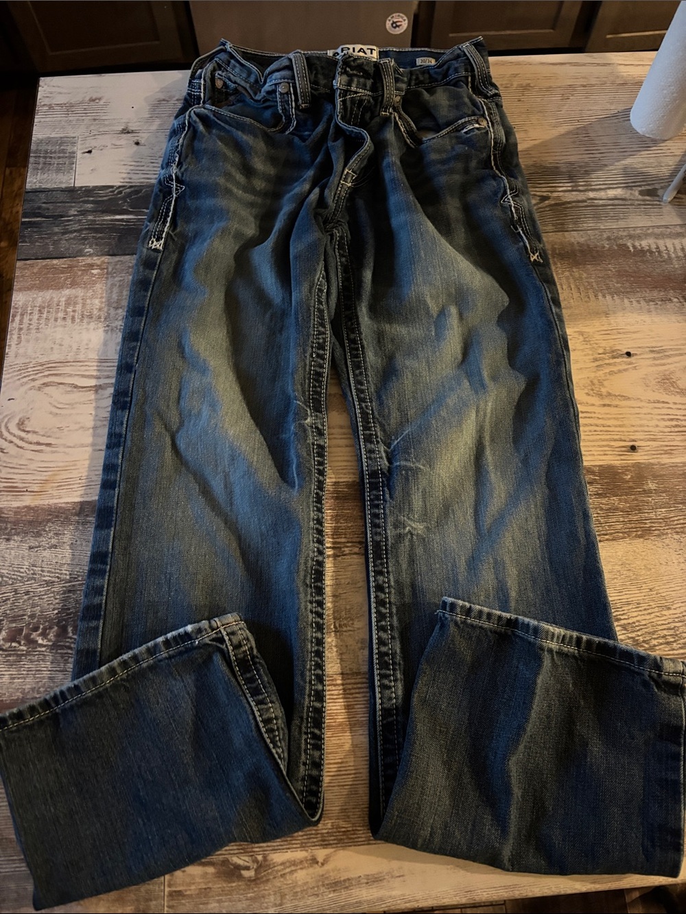 Ariat Men's Faded Indigo Bootcut Jeans